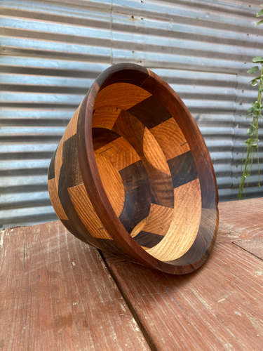 Hand Made Large Wooden Bowl